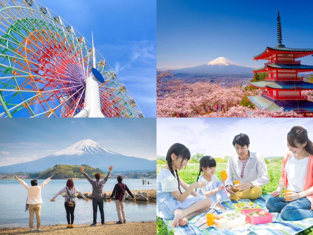 Které jsou ty nejlepší hotely v okolí atrakce Fuji-Q Highland? Fudžijošida Exteriér fotografie